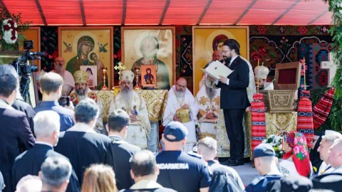Patriarhul Daniel, la proclamarea Sf. Olimpiada din Fărcașa: Cea dintâi vrednicie a sfintei este aceea de mamă jertfelnică