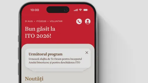 Aplicația și site-ul ITO 2026 au fost lansate: Participanții și voluntarii pot accesa programul și informații utile