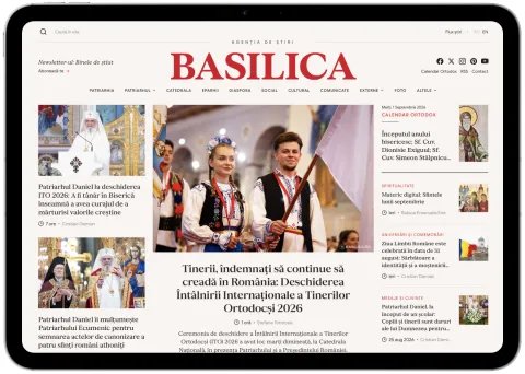 Agenția de știri Basilica lansează o nouă identitate vizuală și un site reconstruit