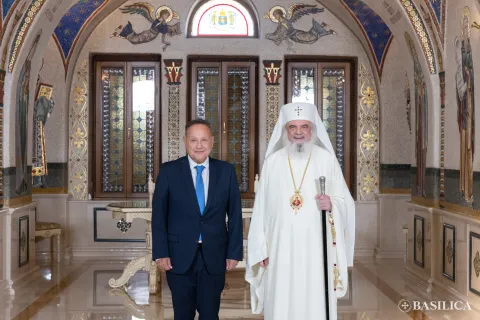 Primarul orașului Tesalonic, în vizită la Patriarhia Română