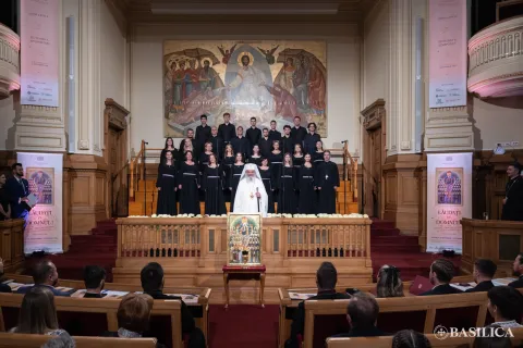 Patriarhul Daniel i-a felicitat pe organizatorii și concurenții Festivalului-Concurs „Lăudați pe Domnul!” 2026