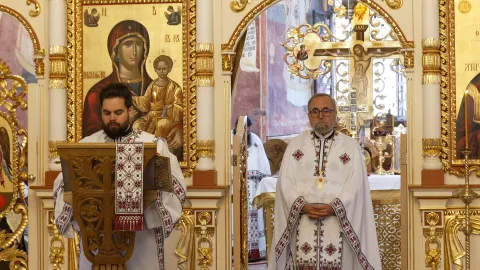 Pr. Ștefan Buchiu la Mănăstirea Cernica: Sf. Dumitru Stăniloae a fost un far călăuzitor