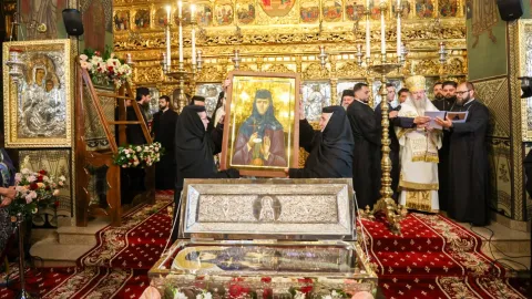 Proclamarea locală a Sfintei Evloghia la Mănăstirea Samurcășești: Acolo unde propovăduia, bisericile se umpleau