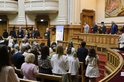 Conferință despre sănătatea familiei creștine la Palatul Patriarhiei: Înseamnă mai mult decât actul medical