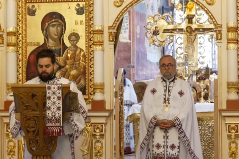 Pr. Ștefan Buchiu la Mănăstirea Cernica: Sf. Dumitru Stăniloae a fost un far călăuzitor