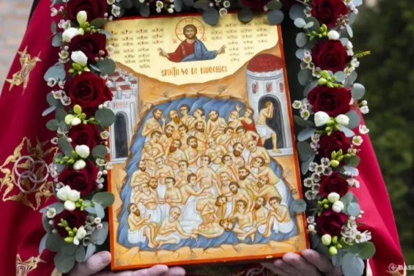 Mănăstirea Antim invită bucureștenii la sărbătoarea Sfinților 40 de Mucenici: Program