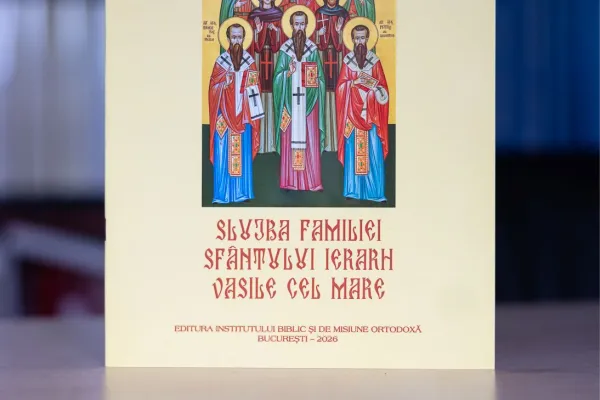 La Editura Institutului Biblic a fost publicată Slujba Familiei Sfântului Ierarh Vasile cel Mare