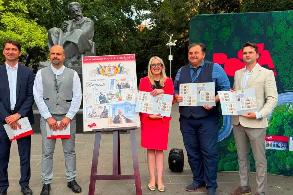 Ziua Mărcii Poștale Românești a fost celebrată la București prin lansarea unei noi emisiuni filatelice