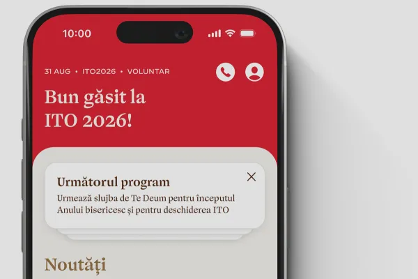 Aplicația și site-ul ITO 2026 au fost lansate: Participanții și voluntarii pot accesa programul și informații utile