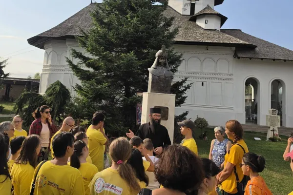 Mănăstirea Turnu a găzduit o zi de rugăciune și activități pentru copiii Asociației Sindrom Down Ploiești