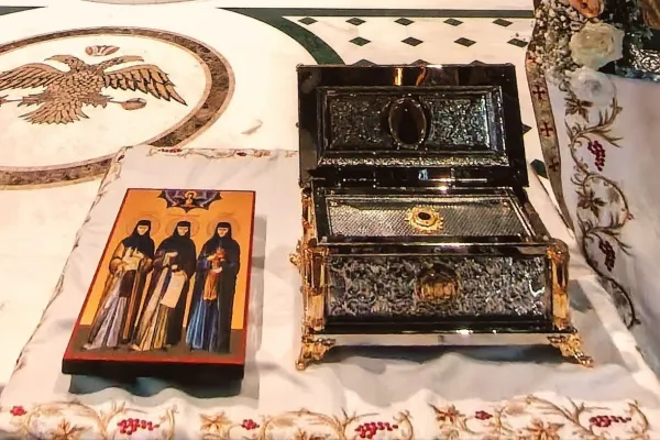 Un fragment din moaștele Sfintei Elisabeta Brâncoveanu a fost adus la Biserica Domnița Bălașa din București