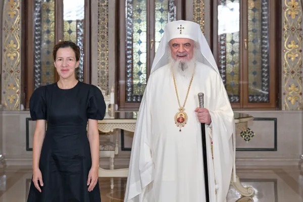 Patriarhul Daniel a primit vizita delegației Comisiei Europene condusă de doamna Roxana Mînzatu, vicepreședintă executivă