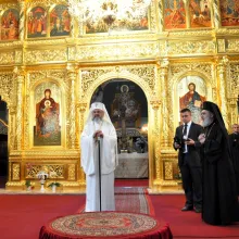 Patriarhul României la Catedrala Arhiepiscopală din Arad