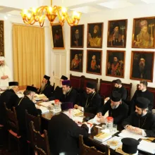 Şedinţă de lucru a Sinodului mitropolitan al Mitropoliei Munteniei şi Dobrogei