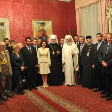 Preafericitul Părinte Patriarh Daniel la sediul Ambasadei României la Praga