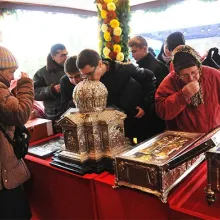 Calea Sfinţilor a umplut de lumină străzile Capitalei