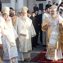 Cuvântul Înaltpreasfinţitului Nectarie, Mitropolit de Corfu la sărbătoarea Sfântului Andrei, Galaţi-România