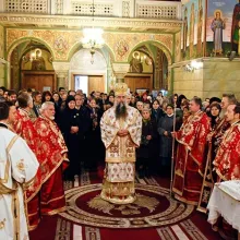 Biserica Sfântul Elefterie din Bucureşti şi-a sărbătorit hramul
