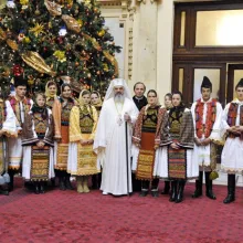 Vremea colindelor pe Dealul Patriarhiei