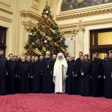 Preoţii din Ploieşti l-au colindat pe Patriarhul României