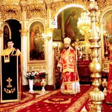 Sfântul Arhid. Ştefan cinstit la Catedrala Mitropolitană Sfântul Spiridon Nou din Bucureşti