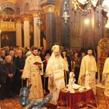  Rugăciune de mulțumire la trecerea dintre ani la Catedrala Patriarhală