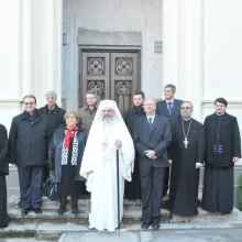 Patriarhul României în vizită la Facultăţile de Psihologie şi Sociologie