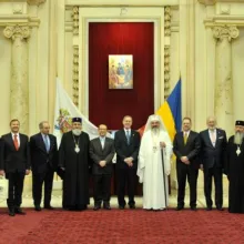 UN GRUP DE AMBASADORI LA PATRIARHIA ROMÂNĂ
