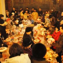 Moşii de iarnă la Catedrala Patriarhală