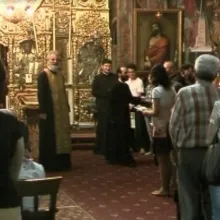 Hram şi sfinţire la Mănăstirea Cornu