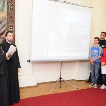 Vernisajul expoziţiei Alege Şcoala, la Palatul Patriarhiei