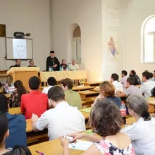 Cursuri teoretice de pictură şi artă bisericească la Facultatea de Teologie Ortodoxă din Bucureşti