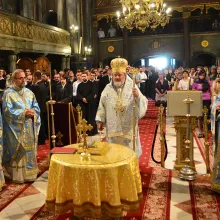 Liturghie şi rugăciune de început bun în Biserica Sfântul Spriridon- Nou