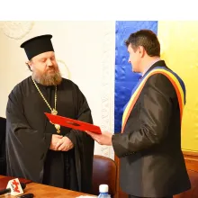 Distincţie pentru arhimandritul Timotei Aioanei