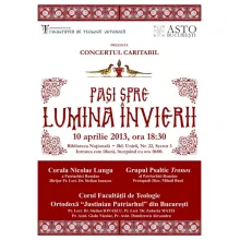 Concertul caritabil "Paşi spre lumina Învierii"
