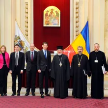 Secretarul de Stat pentru Integrare al Guvernului Austriei la Palatul Patriarhiei