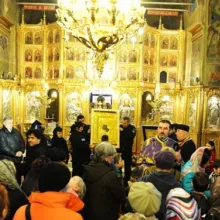 Icoana de la Nămăieşti a ajuns la Bucureşti