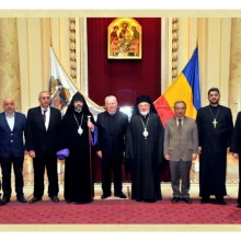Delegaţie a Academiei de Ştiinţe din Armenia la Patriarhia Română