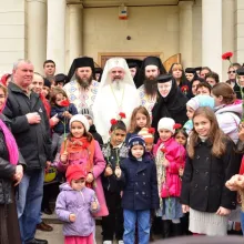 Patriarhul României la Mănăstirea Pasărea din județul Ilfov