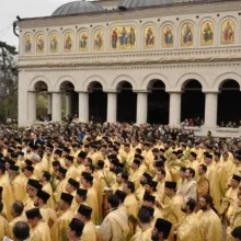 Pelerinajul de Florii se încheie la Patriarhie