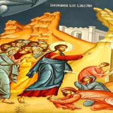 Anticipare a bucuriei Învierii lui Hristos