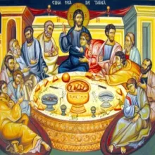 Instituirea Sfintei Liturghii