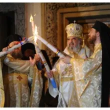 Bucuria Luminii Sfinte la Catedrala patriarhală
