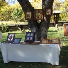 Expoziție de icoane la Muzeul Satului