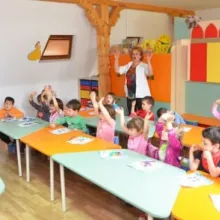 O grădiniţă ca un suflet de copil fericit