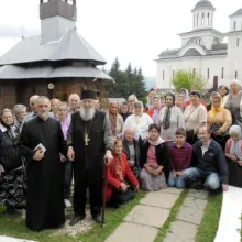 Credincioşi de la Parohia Balta Albă din Capitală în pelerinaj
