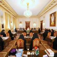 Sfântul Sinod în şedinţă la Palatul Patriarhiei