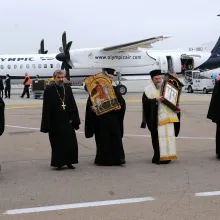 Delegaţia Bisericii Ortodoxe din Grecia a ajuns la Bucureşti