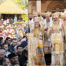 Slujire şi mulţumire Cuviosului Dimitrie