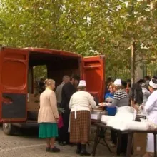 Protoieria Câmpina a oferit agapa pentru pelerini